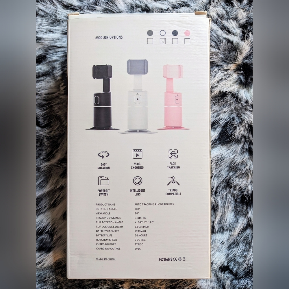 Auto Face Tracking 360° Rotating Phone Stand - Picture 11 of 12